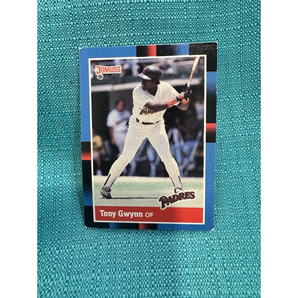 1988 Donruss Tony Gwynn #164 San Diego Padres HOF MLB Baseball Card